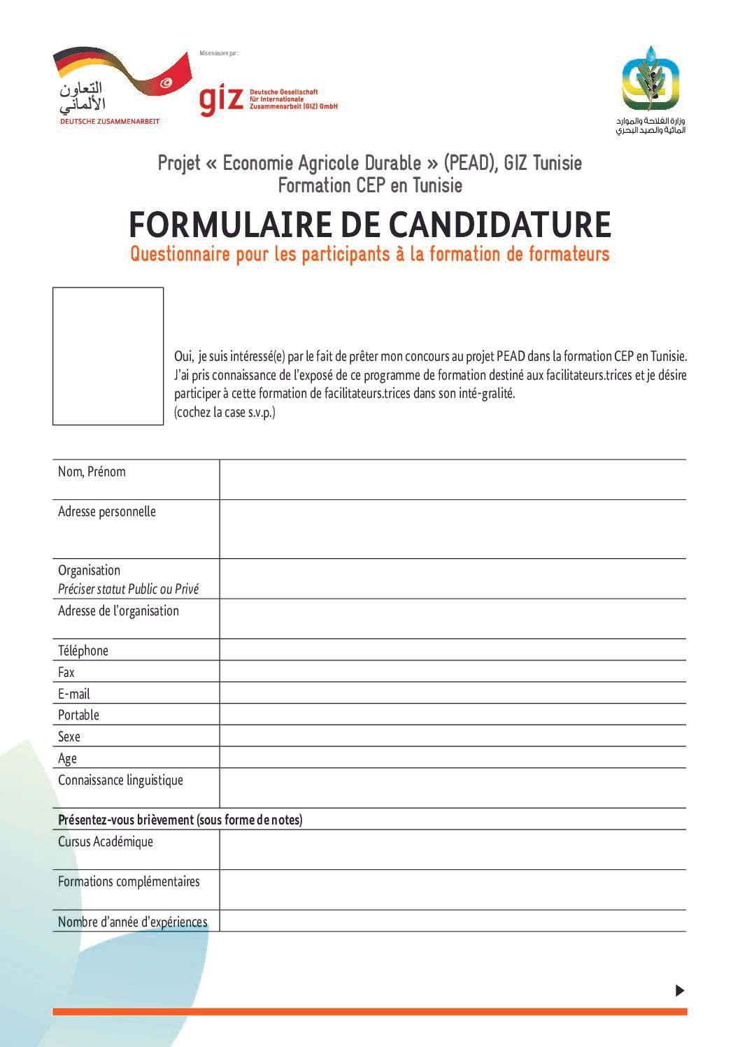 FORMULAIRE CANDIDATURES ECOL&rsquo;AGRI CEP (1)