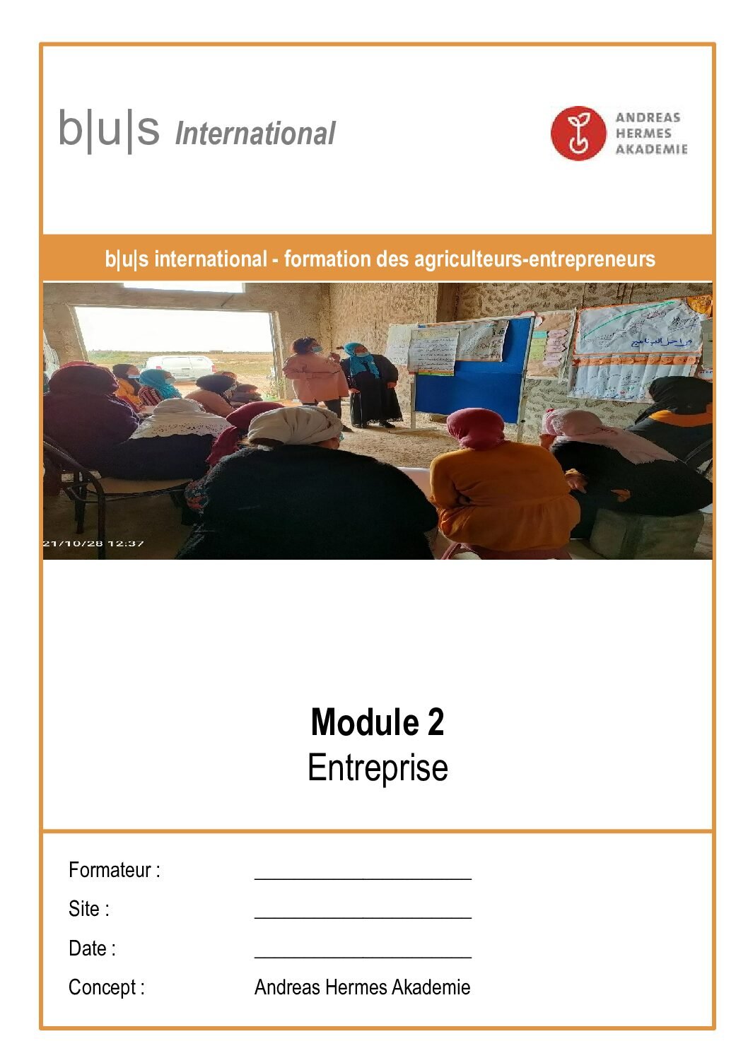 Outil de formation BUS N°1_ Fiche de travail BUS 2